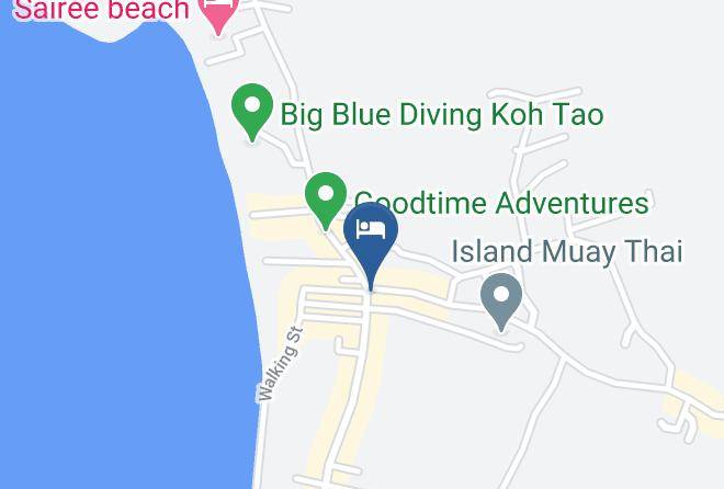 Amphoe Ko Pha Ngan - Praewa Hotel Maps