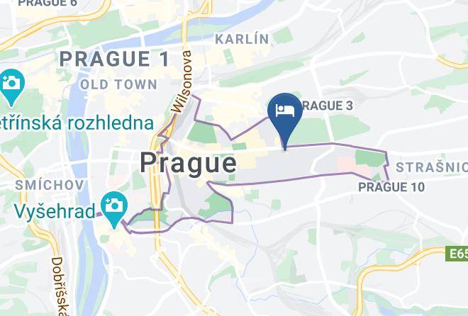 Prague - Prague Central Terrasse Vineyards Maps