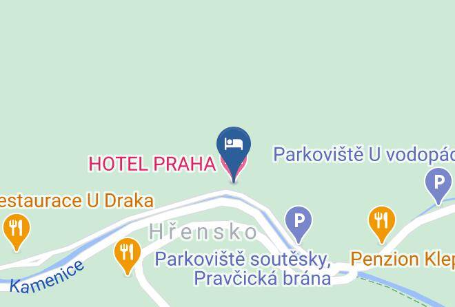 Decin - Prague Praha Hotel Maps