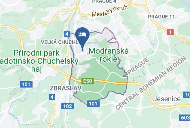 Prague - Prague Retro Challenge And Garden Maps