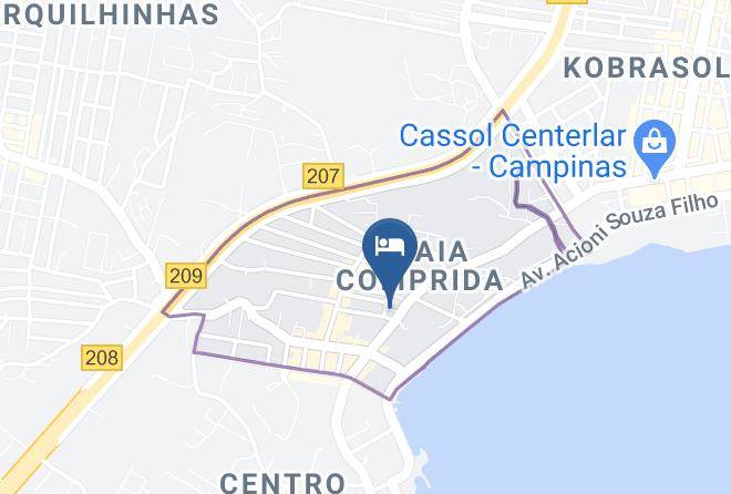 Sao Jose - Praia Comprida Hotel Maps