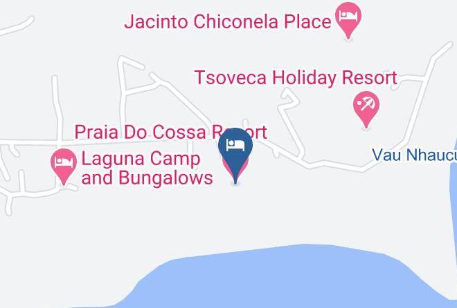 Bilene - Praia Do Cossa Resort Hotel Maps