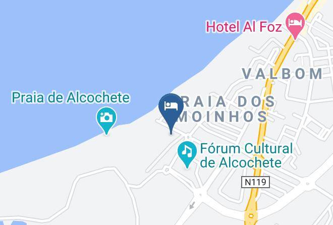 Alcochete - Praia Do Sal Spa Maps