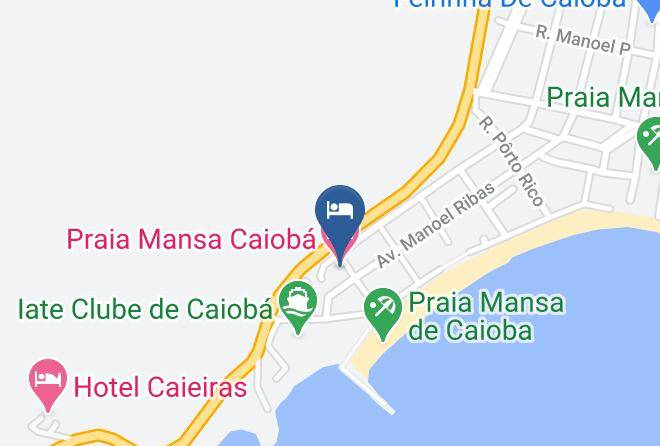 Praia Mansa Caioba Hotel Map