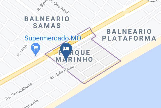 Mongagua - Praia Mongagua Maps