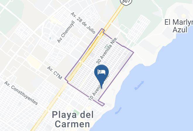 Solidaridad - Praia Playa Maps