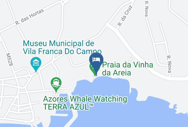 Vila Franca Do Campo - Praia Vinha D'areia Maps