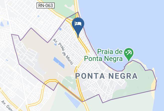 Praiamar Express Hotel Map