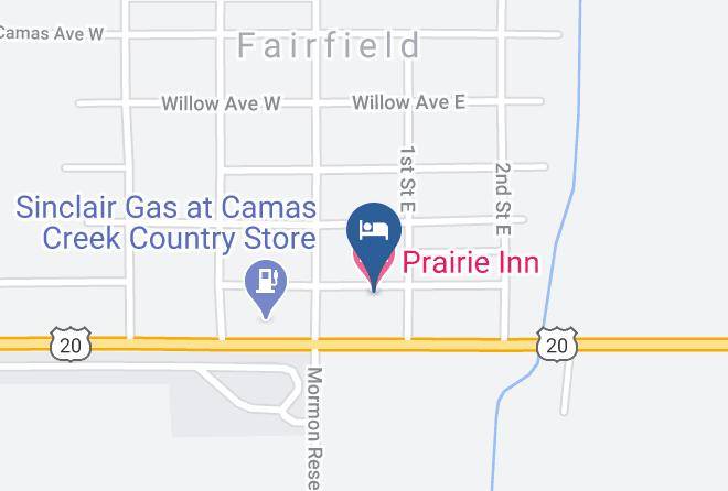Camas - Prairie Inn Maps