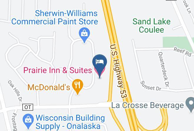 La Crosse - Prairie Inn & Suites Maps