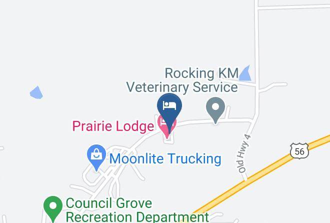 Morris - Prairie Lodge Motel Maps