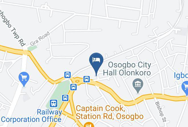 Oshogbo - Praise Banquet Hotel Maps