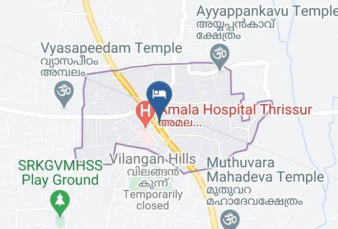 Prajapuri Hotel Map