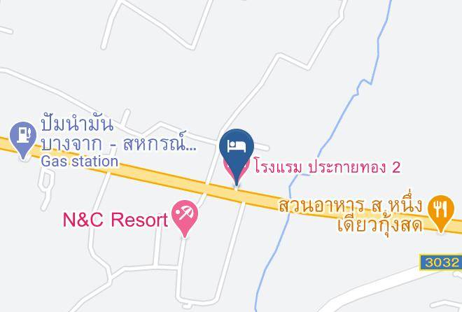 Amphoe Phang Khon - Prakaithong Hotel Phang Khon Maps