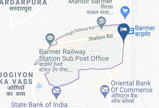 Barmer - Prakash Hotel Maps