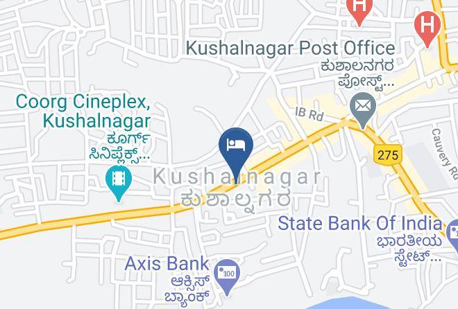 Kushalnagar - Prakruth Homestay Maps