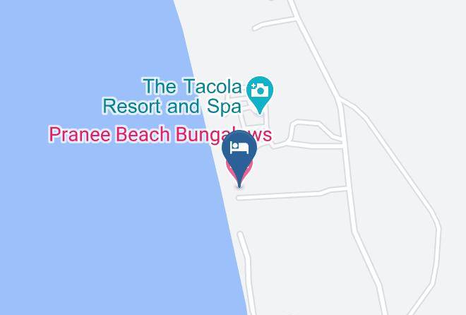Amphoe Takua Pa - Pranee Beach Bungalows Maps