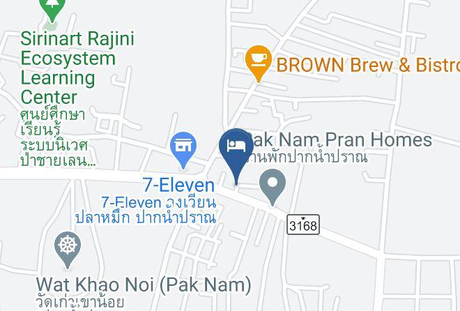 Amphoe Pran Buri - Pranwimol Resort Maps