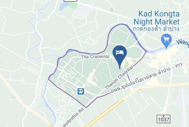 Amphoe Mueang Lampang - Prasertsri Hotel Maps