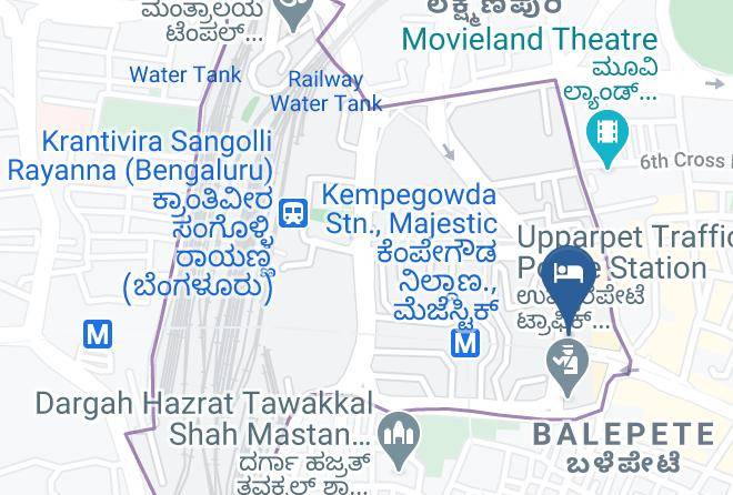 Bengaluru - Prashanth Hotel Maps
