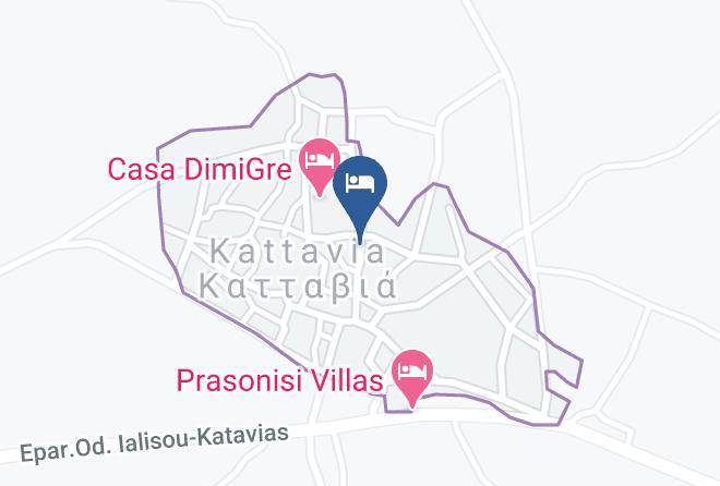 Dodecanese - Prasonisi Club Maps