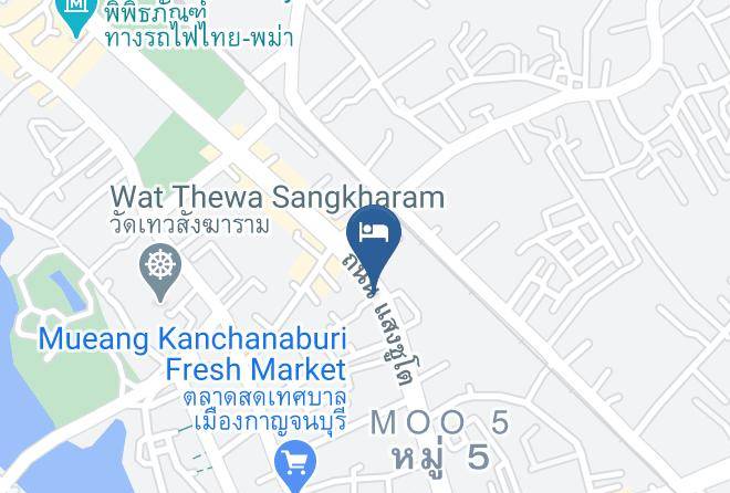 Amphoe Mueang Kanchanaburi - Prasopsuk Hotel Maps