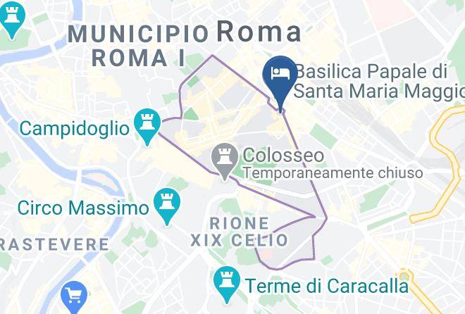 Rome - Prassede Palace Hotel Maps