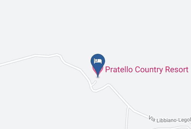 Pisa - Pratello Country Resort Maps