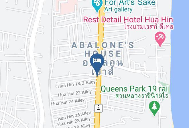 Amphoe Hua Hin - Prathana Garden Resort Maps
