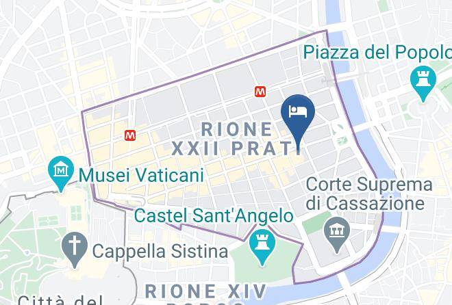 Prati 25 7 Suites In Rome Map