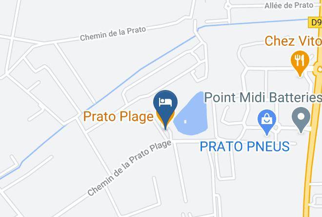 Vaucluse - Prato Plage Maps