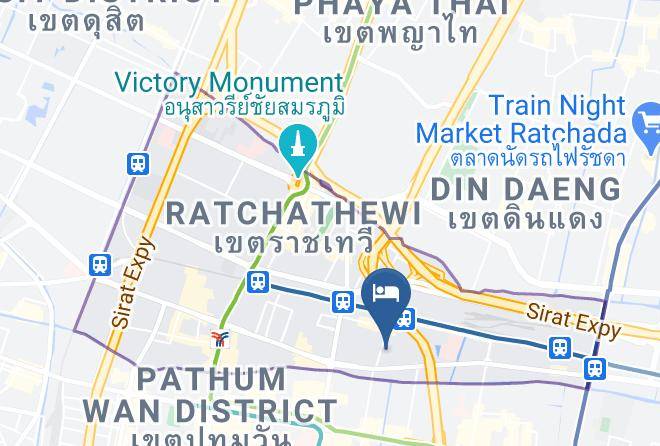 Ratchathewi - Pratunam City Inn Hotel Maps