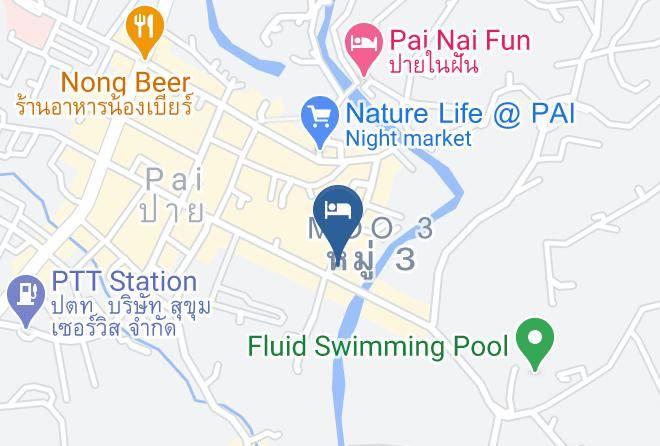 Amphoe Pai - Prawdao Resort Maps