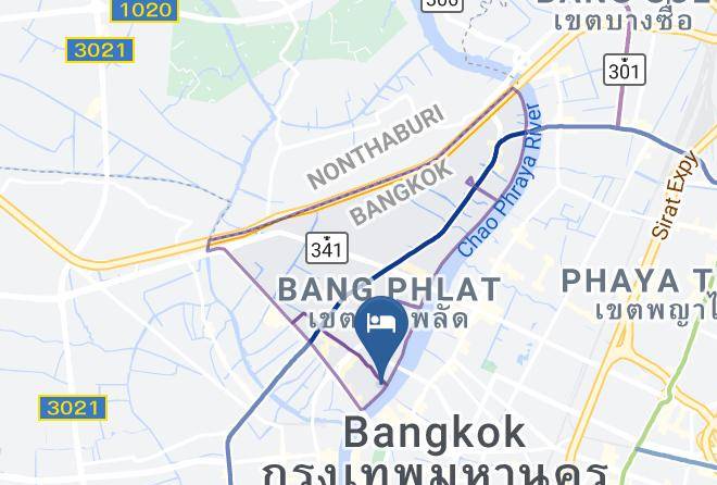 Phra Nakhon - Praya Palazzo Boutique Hotel Bangkok Maps