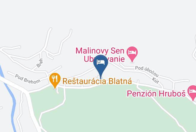 Tvrdosin - Prazdninove Byty U Kamarata Maps