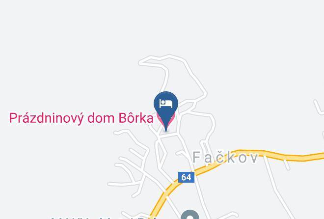 Fackov - Prazdninovy Dom Borka Maps