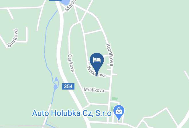 Zdar Nad Sazavou - Prazdninovy Dum Holubka Maps