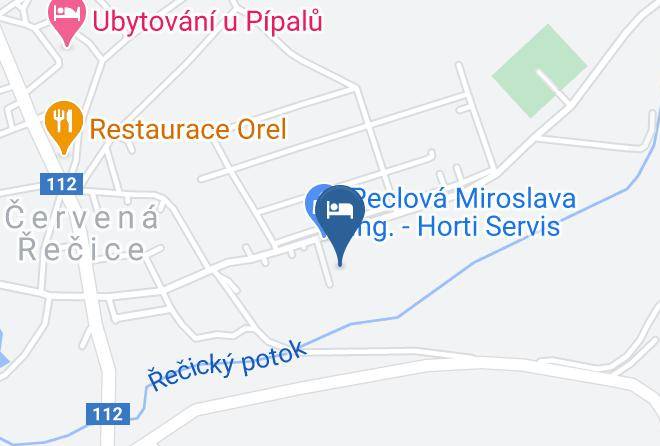 Pelhrimov - Prazdninovy Dum Pacl Cervena Recice Maps