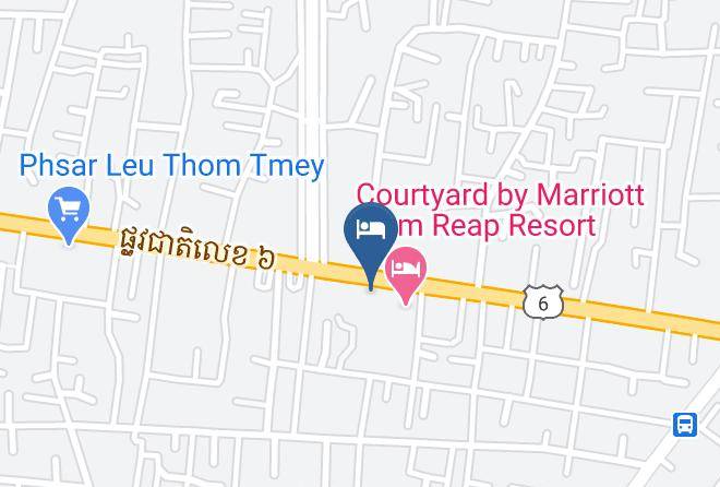 Botan Guesthouse Karte - Siem Reap - Siem Reab Town