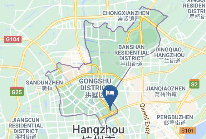 Hangzhou - Precious Gourd Restaurant Maps