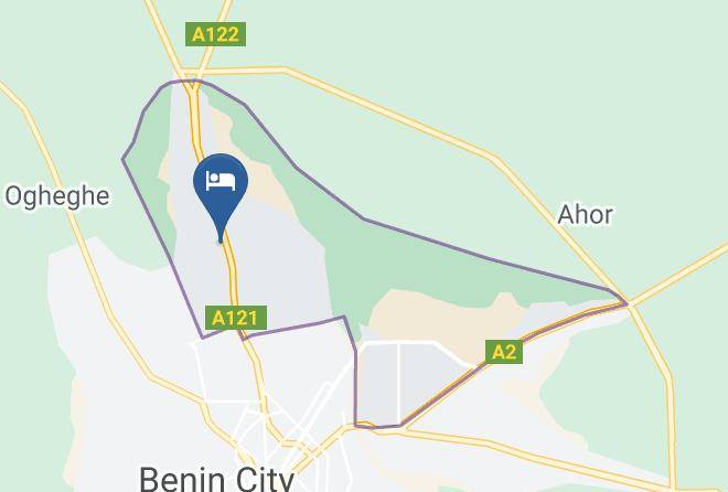 Benin City - Precious Palm Royal Hotel Maps