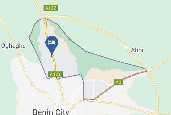 Benin City - Precious Palm Royal Hotel Maps