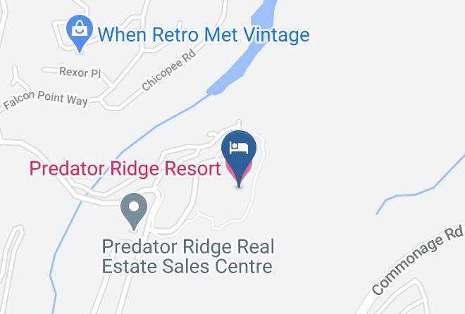 North Okanagan - Predator Ridge Resort Maps