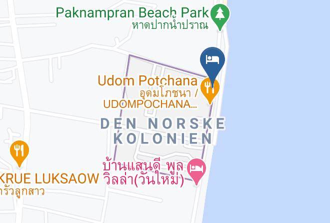 Amphoe Pran Buri - Pree Buran Resort Maps