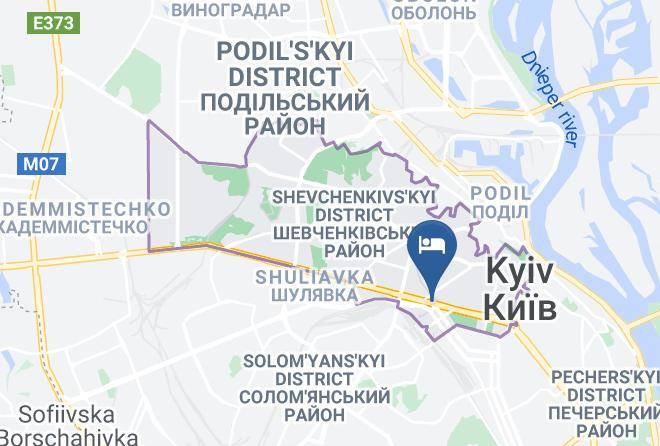 Kyiv - Premier Hotel Lybid Maps