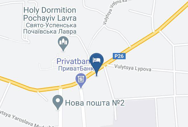 Premier Hotel Pochayev Map