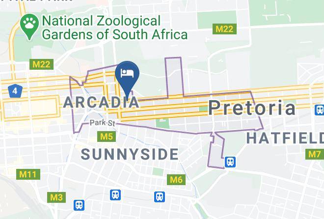Premier Hotel Pretoria Map