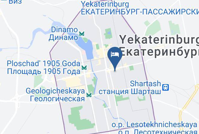 Yekaterinburg - Premier Hotel Maps