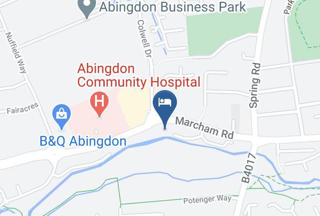 Oxon - Premier Inn Abingdon Hotel Maps