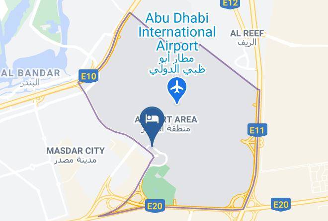 Abu Dhabi - Premier Inn Abu Dhabi International Airport Hotel Maps